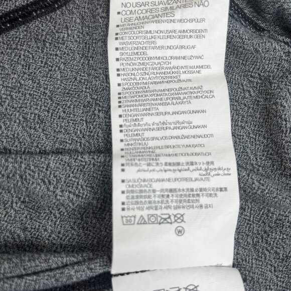 Under Armour Hoodie Shirt Womens Medium Gray High Neck Activewear - Picture 8 of 9